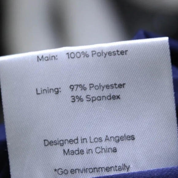 NWT FAME AND PARTNERS Navy Blue Allegra Cutout V Neck Grecian Maxi Dress Size 2 - Picture 13 of 14